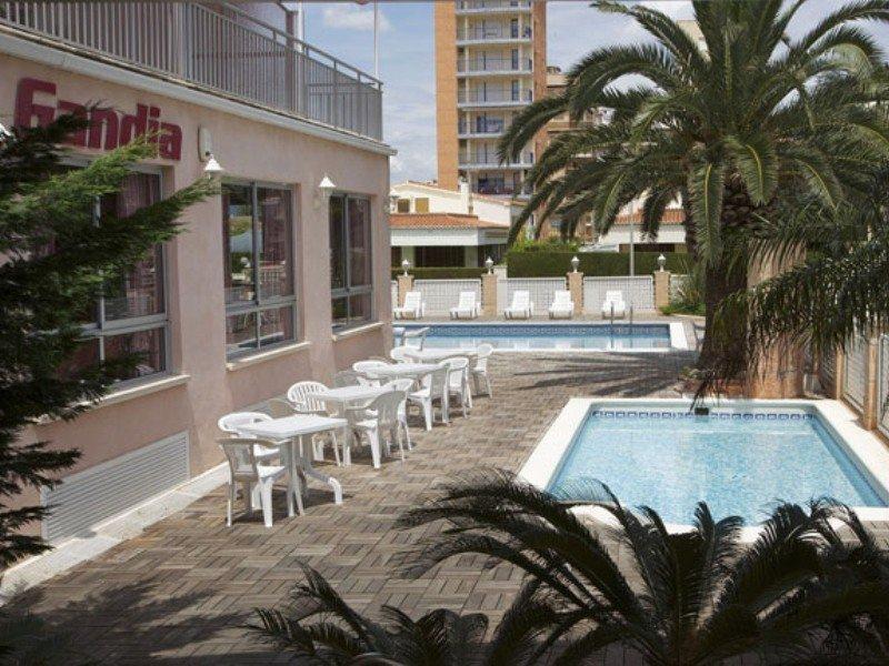Gandia Playa Hotel Bagian luar foto