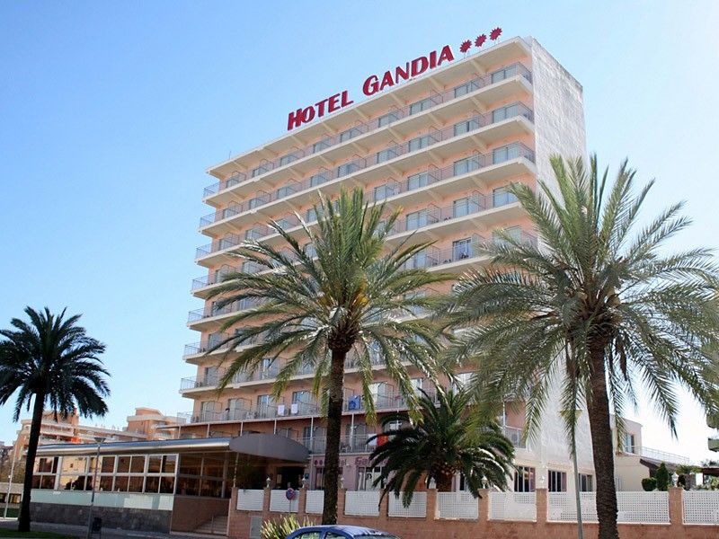 Gandia Playa Hotel Bagian luar foto