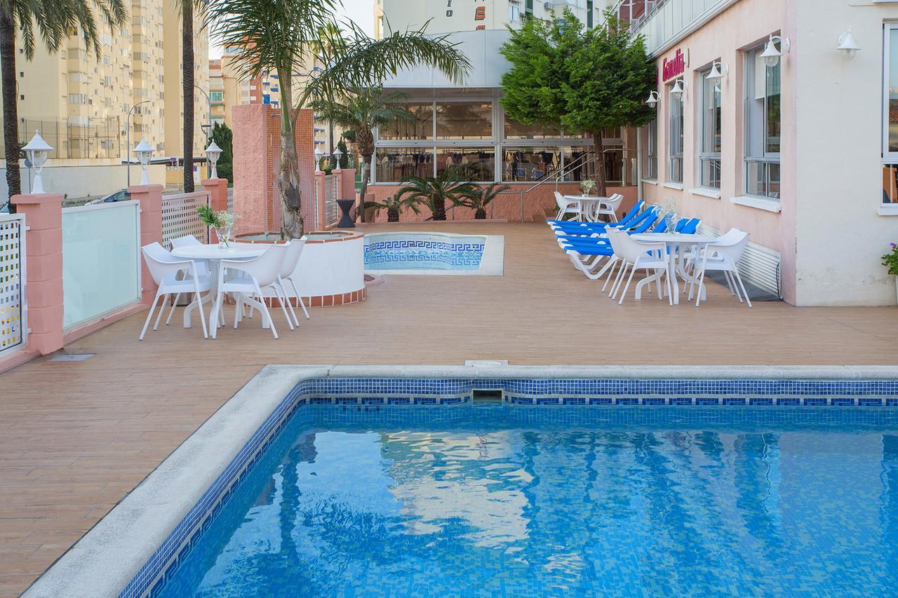 Gandia Playa Hotel Bagian luar foto