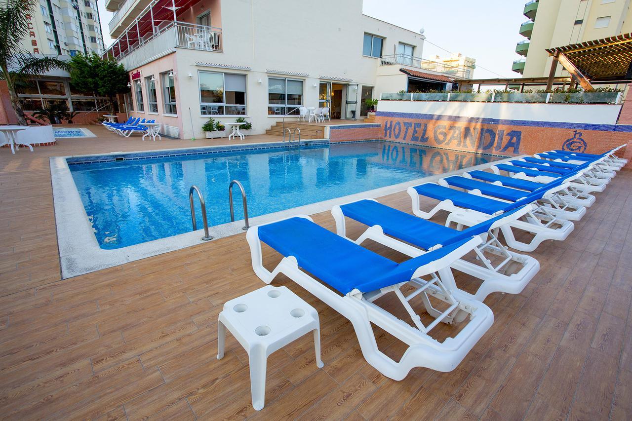 Gandia Playa Hotel Bagian luar foto