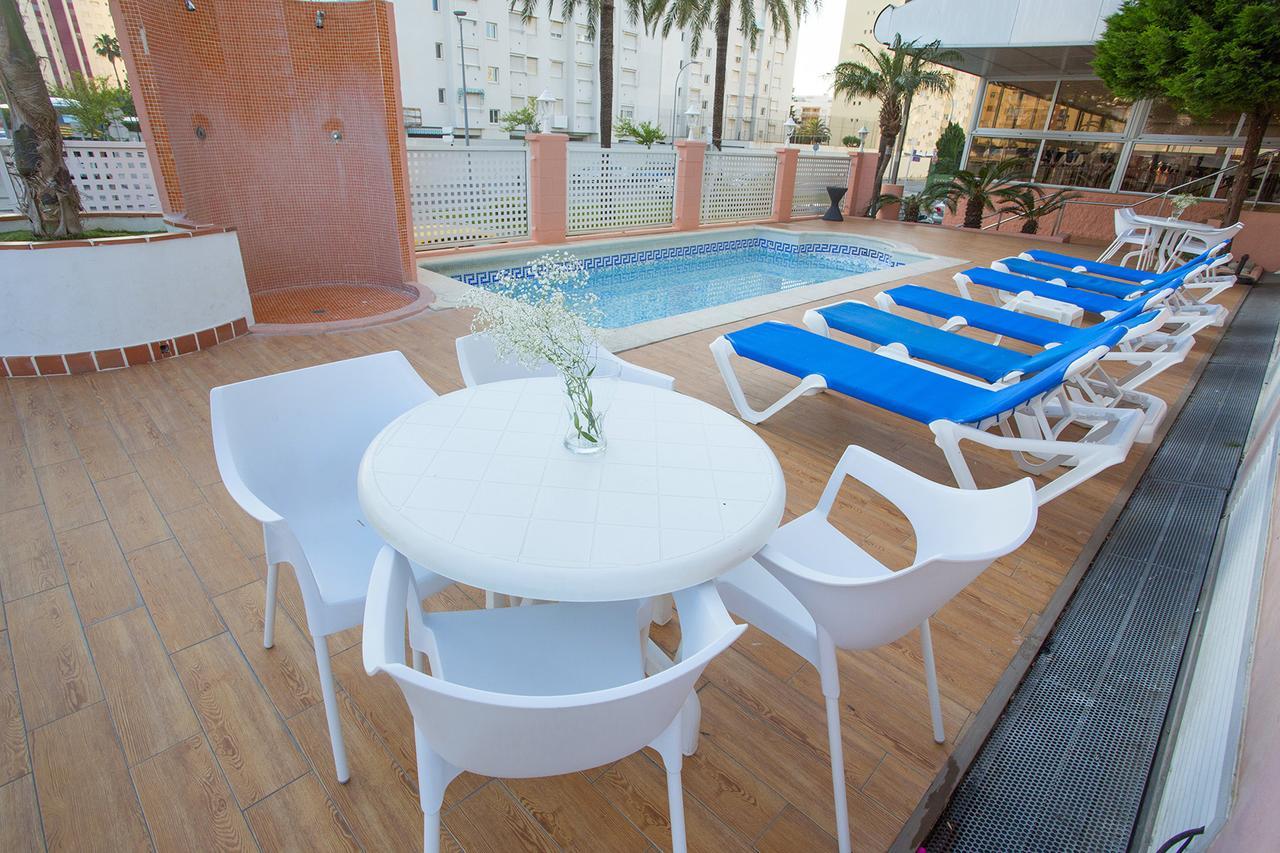 Gandia Playa Hotel Bagian luar foto