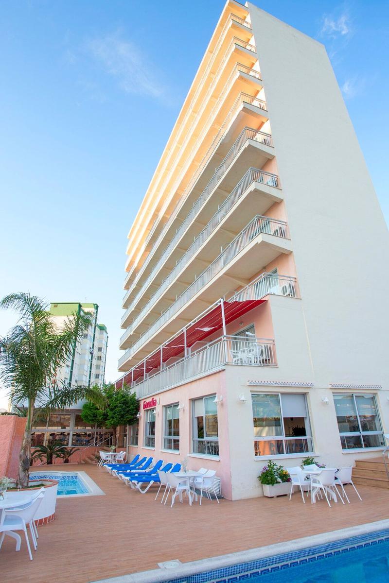 Gandia Playa Hotel Bagian luar foto