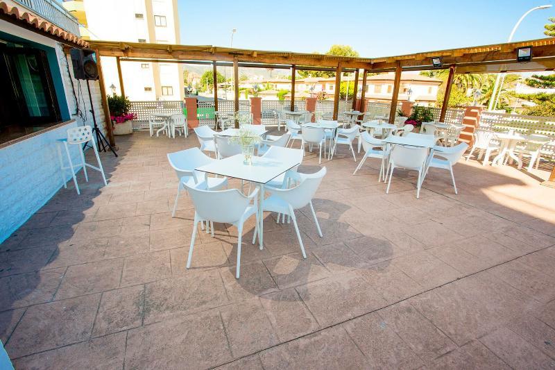 Gandia Playa Hotel Bagian luar foto